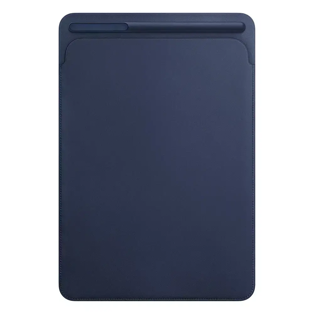 Apple Leather Sleeve for 12.9 iPad Pro - Midnight Blue (MQ0T2)